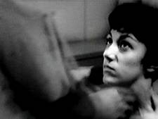 A woman reacts with horror when confronted by a terrifying death!