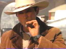 "Watch out, ya varmits, I'm a rootin' tootin' owlhoot!"