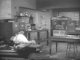 This scene of Steve writhing in agony as Gor emerges from him had John Hurt replying, "Oh, stop whining, you big baby!"