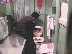 "Hmm, I know I saw the script around here somewhere." 