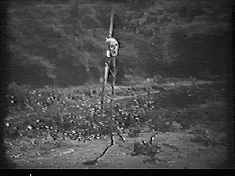 Kimos grave is currently located to the side of a road. Yet when next we see it, itll be in a cemetery surrounded by other grave markers. Continuity!