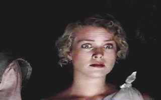 Melody Anderson has a flashback of her Manimal days.