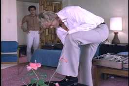 Escobar (in the back) reacts with shock and horror at his friend's brush with sudden death.