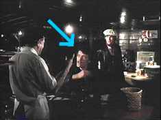 Lurch portrayer Ted Cassidy co-wrote the movie - and makes a sly cameo appearance here.