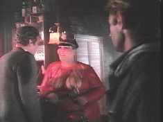 Caine meets a fellow celebrity - The Bailiff from German Televisions "The Volks Court".