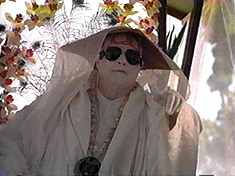 Dr. Moreau takes a question from the studio audience. 