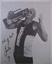 Australia has given the world many great stars.  Mark "Jacko" Jackson was a superstar player in the AFL (Australian Football League).  Later, his madcap antics made him an international celebrity, notably in a series of ads for Energizer Batteries.  Oi!