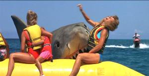 Sadly, Barbara learned that hard way that the sharks' legendary fear of bananas was only a myth.