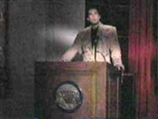 My worst nightmare - being lectured by "brainiac" Steve Seagal.