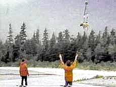 "The UN continued airlifting food to Korea today..."