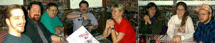 Topping it off after the fest with Chicago-style pizza at Gino's East...