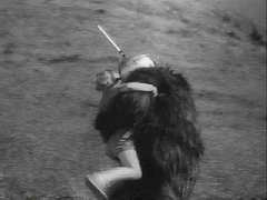 Ro-Man heroically ends Carlas interminable requests to "play house."