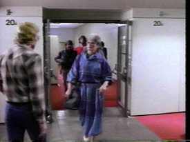 "Fashion Police, ma'am.  I'll have to ask you to come with me."