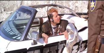 "Excuse me, officer.  Do you know where the John Hughes movie is shooting?"