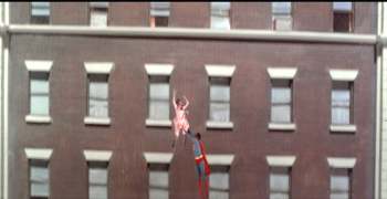 Sadly, the whole prank was just an excuse to look up Lois' skirt.