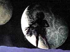 Uhura distracts the enemy (and nauseates the audience) with a fan dance (!).