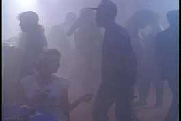 "Hi, I'm from the Fire Marshall's office.  This is a spot inspection and...holy crow!"