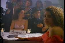 Photo Three:  Sign mysteriously reappears during ensuing medium shot.