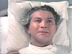 "Herman?  Is that you?  You...you've got to promise me, Herman....promise to watch out for Lily and the kids after I'm gone..."