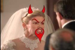 The rite completed, the world trembles before the wrath of...The Bride of Jabootu!!