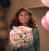 We photoshopped in some flowers to hide this woman's most pungent commentary on Tomcats.  But I think she manages to convey her opinion.