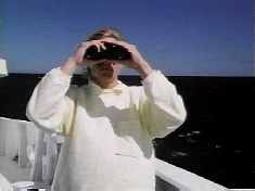 Hey, nice binoculars!