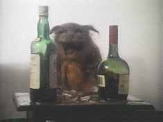 Forth stage: Rat Puppet somehow grows into Mutant Cat puppet, and the horror begins!